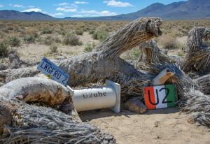 U2 Shrine - Death Valley Off Road Tours - Black Rhino Expeditions